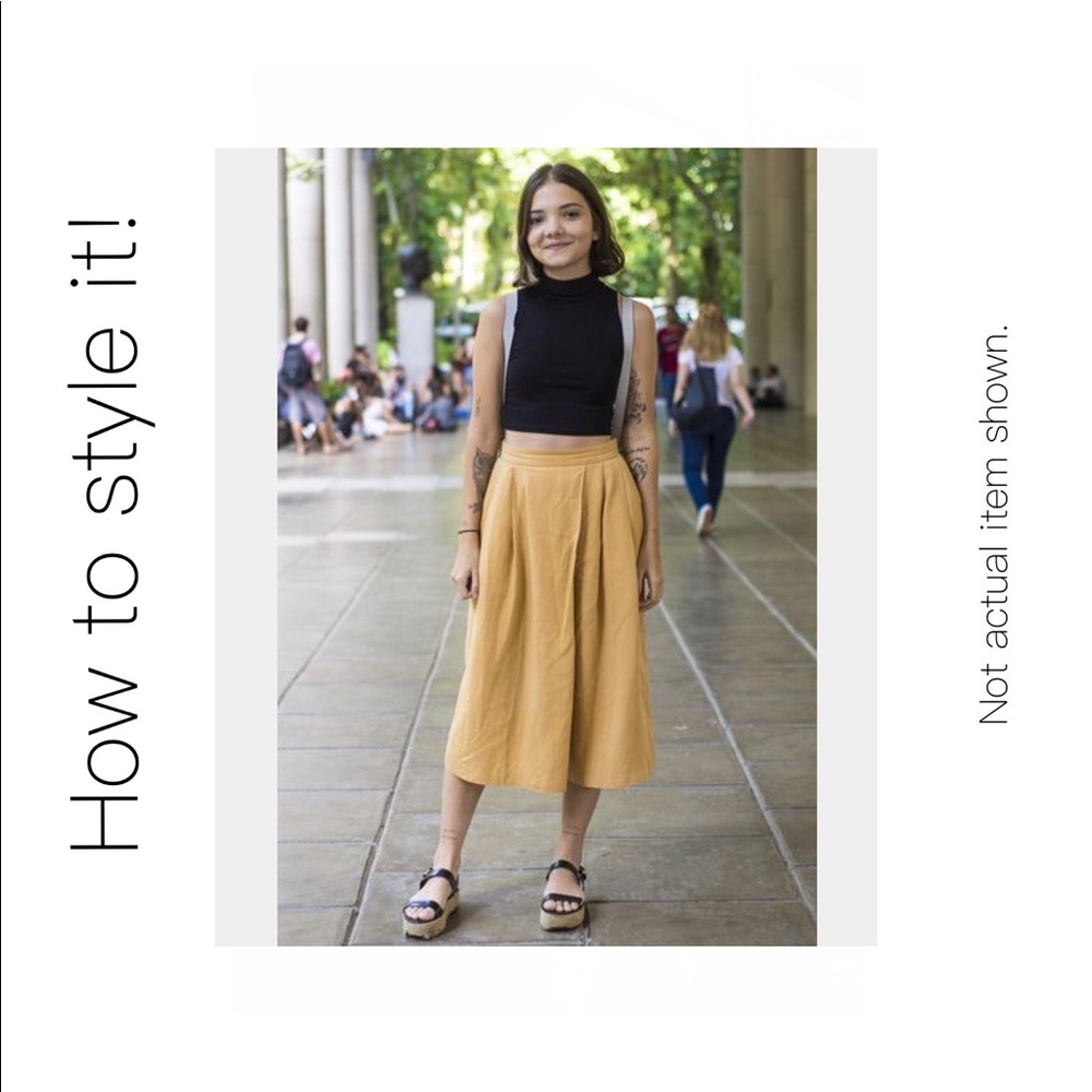 Vintage Suede Skirt